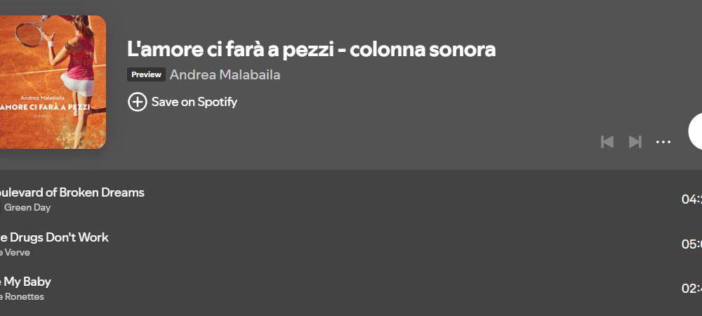 La colonna sonora del romanzo “L’amore ci farà a pezzi”